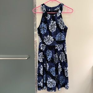 Banana Republic Floral Halter Dress